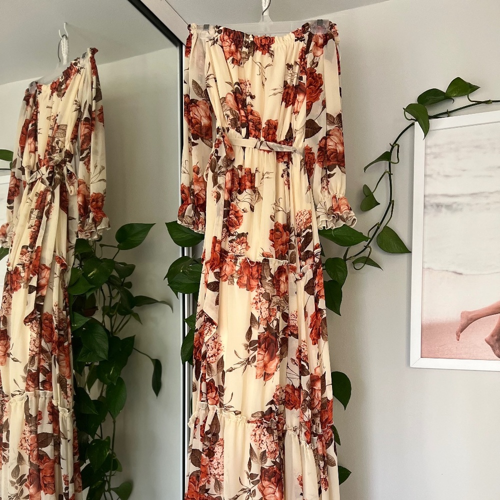 Baltic Born Off the Shoulder Maxi